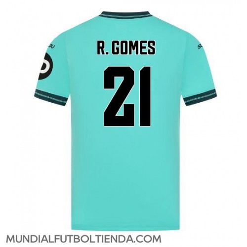 Camiseta Wolves Rodrigo Gomes #21 Segunda Equipación Replica 2025-26 mangas cortas